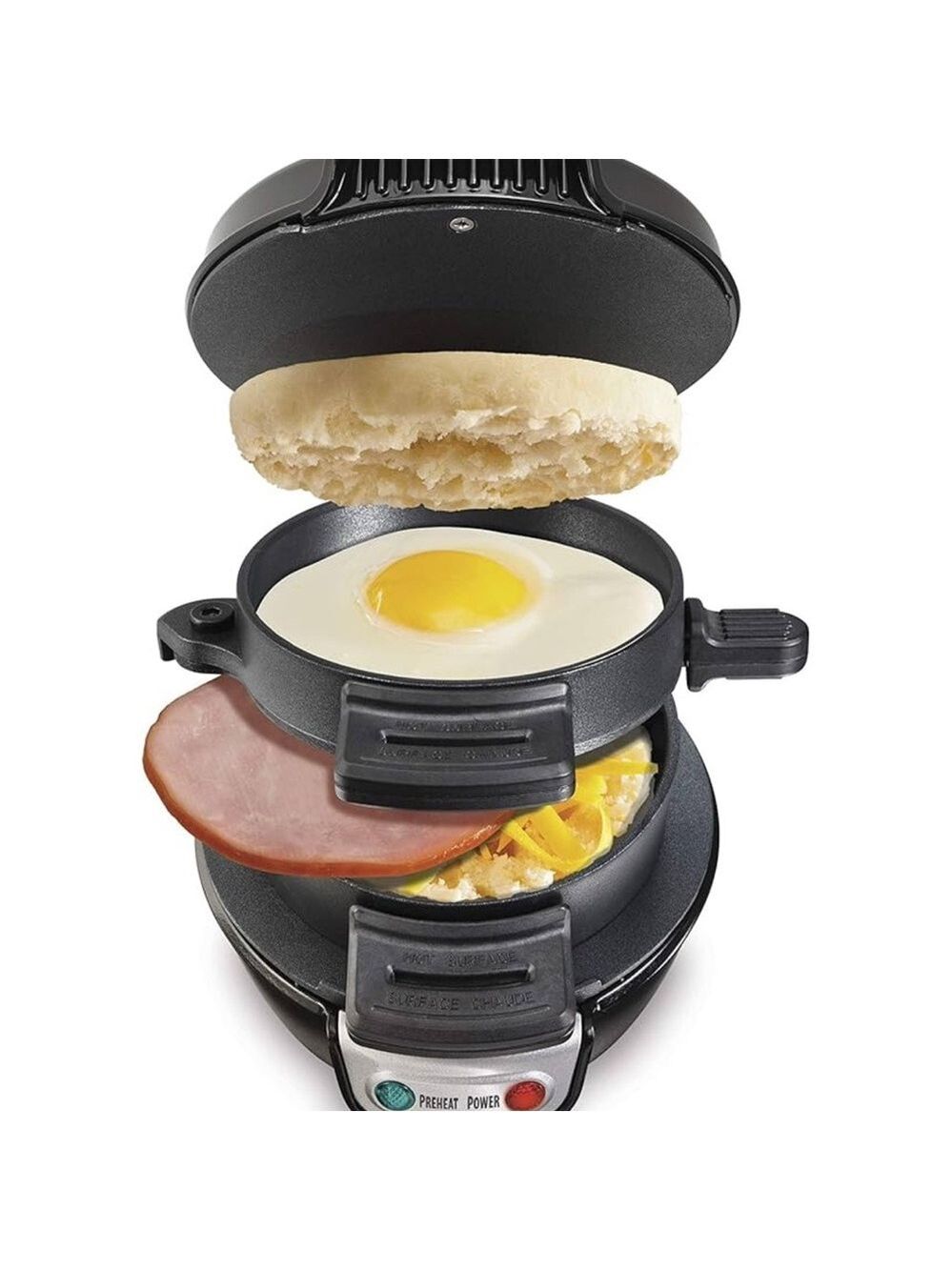 Hamilton Beach Silver Breakfast Sandwich Maker